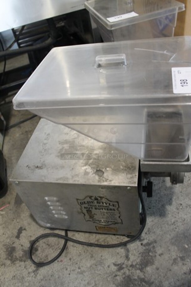 Olde Tyme PN2 Stainless Steel Commercial Countertop Nut Grinder. 115 Volts, 1 Phase. Tested and Working! - Image 7 of 9