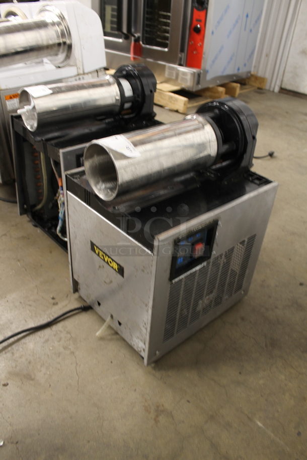 Vevor SC 1 Stainless Steel Commercial Countertop Single Hopper Slushie Machine. Missing Hopper. 110 Volts, 1 Phase. Tested and Powers On But Does Not Get Cold - Image 2 of 4