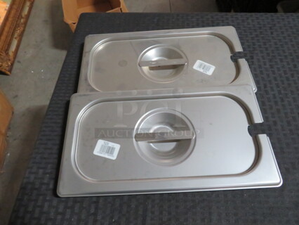 NEW Vollrath 1/3 Size Stainless Steel Lid. 2XBID
