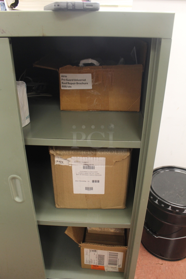 ALL ONE MONEY! ROOM LOT of Various Items Including Desk, Table, Computer and Filing Cabinets. BUYER MUST REMOVE. - Image 4 of 12