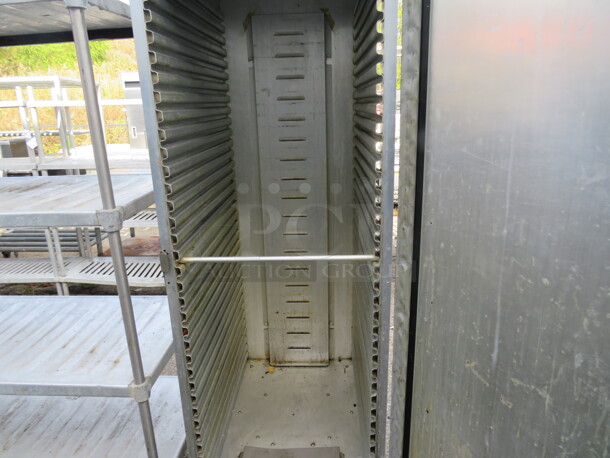 One Crescor Heat And Hold On Casters. 120 Volt. 2000 Watt. Model# 1301836D. 21X29X70 - Image 2 of 2