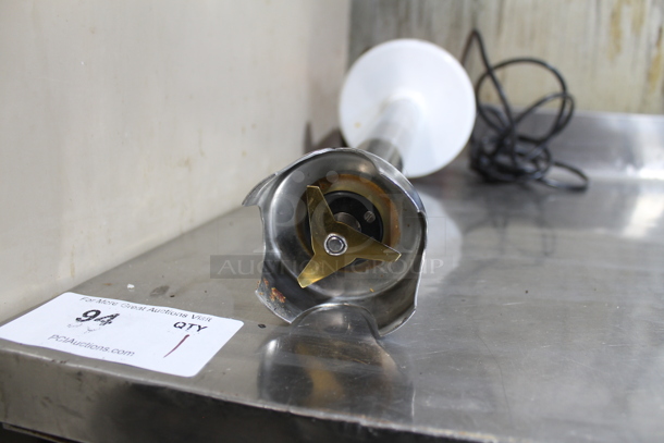Dynamic MX91 Stainless Steel Commercial Immersion Blender. 120 Volts, 1 Phase. Tested and Does Not Power On - Image 5 of 6