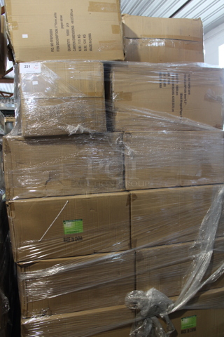 23 Boxes of 1000 BRAND NEW 8" Paper Straws. 23 Times Your Bid!