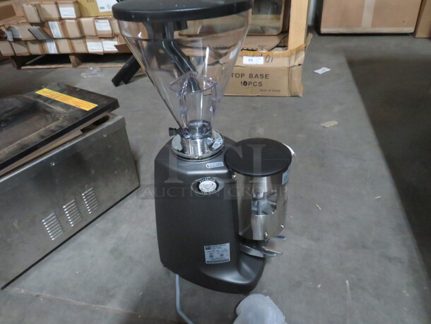 One NEW Mazzer Super Jolly Mini Lux Coffee Grinder. 120 Volt.  - Image 4 of 6