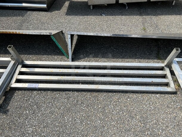 Dunnage Style Shelf. 60x12x12 - Image 2 of 3