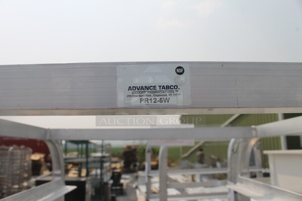 Advance Tabco PR12-5W Commercial Stainless Steel Mobile Sheet Pan Rack On Commercial Casters - Image 4 of 4