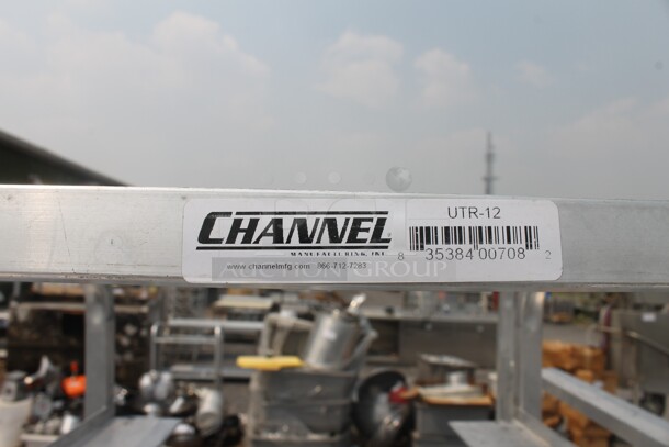 Channel UTR-12 Commercial Stainless Steel Mobile Sheet Pan Rack On Commercial Casters - Image 4 of 4