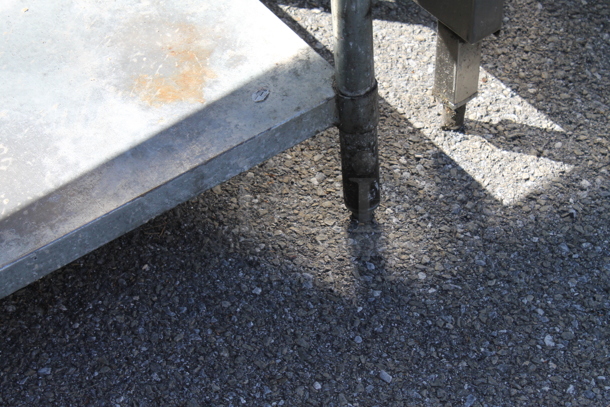 Stainless Steel Commercial Table w/ Metal Under Shelf. - Image 3 of 3