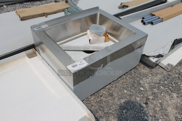 BRAND NEW SCRATCH AND DENT! Regency 600SM16206 Commercial Stainless Steel Floor Mop Sink. - Image 2 of 4