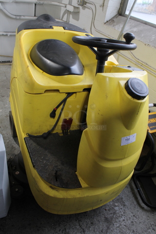 Karcher Tornado Yellow Floor Cleaning Machine.