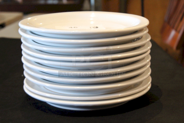 BEAUTIFUL! Crestware China CM46 Dover, 10 1/4" Plate, Bone white.
10x your Bid 
 - Image 2 of 2