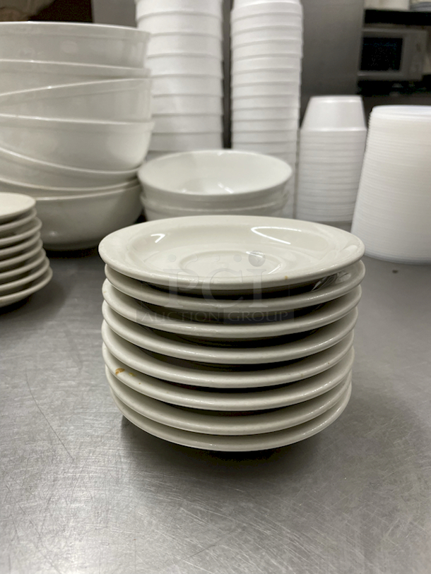 5-1/2" Ceramic Saucer. 9x Your Bid - Image 2 of 2