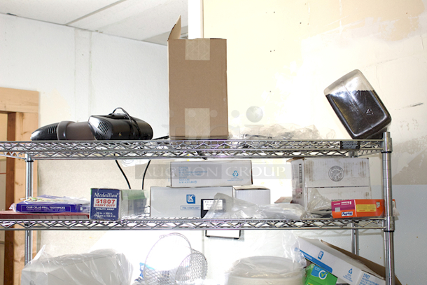 6 Shelf Metro Rack With Everything Pictured.  - Image 4 of 11