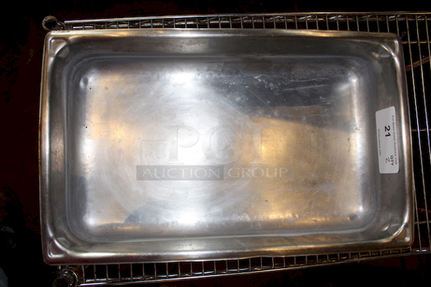 NICE! Vollrath Super Pan V Stainless Steel 4” Deep Full Size Pans
21x13x4
2x Your Bid
 - Image 5 of 6