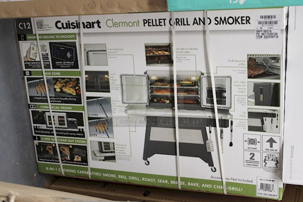 NEW IN THE BOX! Cuisinart Clermont Pellet & Grill Smoker. 
64.17 x 30.67 x 58.86 Inches - Image 2 of 9