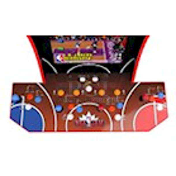 Arcade 1UP, NBA Jam Arcade w/ Riser and Light Up Marquee - Image 2 of 6