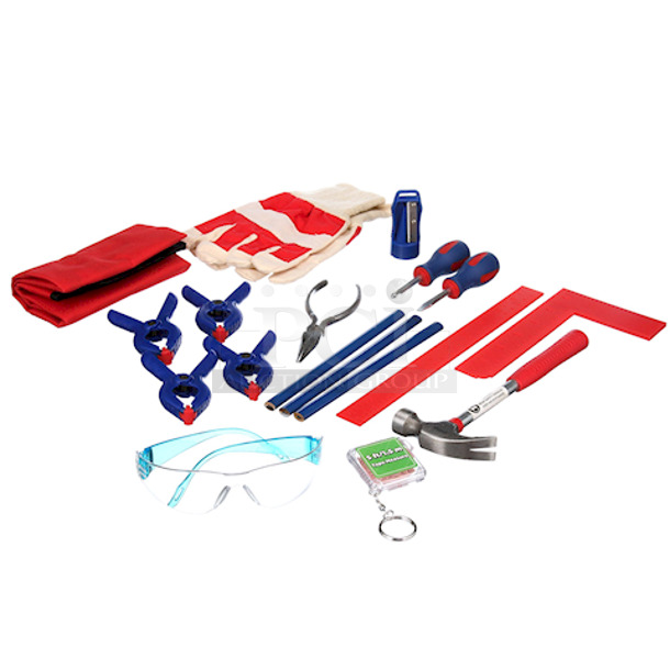 ALL FOR ONE MONEY! (1) Create and Learn 18 Piece Children's Tool Set, (1) Kid Connection Take-Apart Car Engine and Racetrack Car Vehicle Playset (37 Pieces), (1) Halo Rise Above Scooter Combo - Green - Including 1 Scooter, 1 Scooter Helmet, 2 Elbow Pads & 2 Knee Pads! Designed for Riders 5+ Up To 220lbs - Unisex, (3) Pampers Splashers Diapers (18 Pack), (2) Parent’s Choice 30”x40” Baby Blankets, Bananafish Studio Girl Moments Muslin Blanket, (1) Tranquility Temperature Balancing 12lb Weighted Blanket, (1) Baby Blankets (2pk), (1) Black & Decker Power N' Play Workbench - Play Toy Workshop for Kids with working Miter Saw includes 50 Realistic Toy Tools and Accessories &  (1) Bright Starts* 10410-WW
Door Jumper - Image 5 of 11