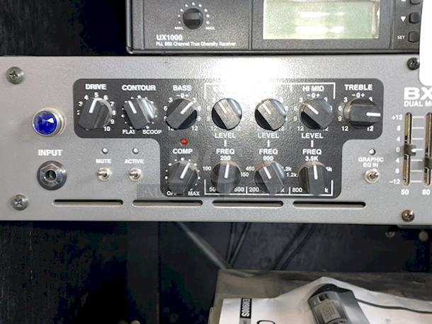 Carvin BX1500 Dual Mono Bass Amplifier. Includes Power Cord.  - Image 2 of 3