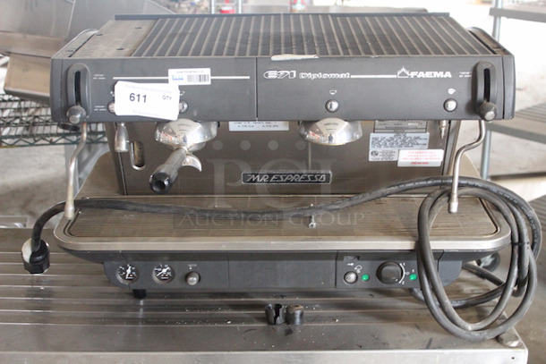 DEAL OF YOUR LIFE! Mr. Espresso E91-Diplomat-FAEMA - Double Shot/2 Port. - Image 1 of 5