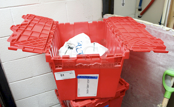 SWEET! Dakota Specialty Milling Rolled Wheat, Approx. 15 lbs In Monoflo DC2115-SP 4 Attached Lid Distribution Container - Image 3 of 4