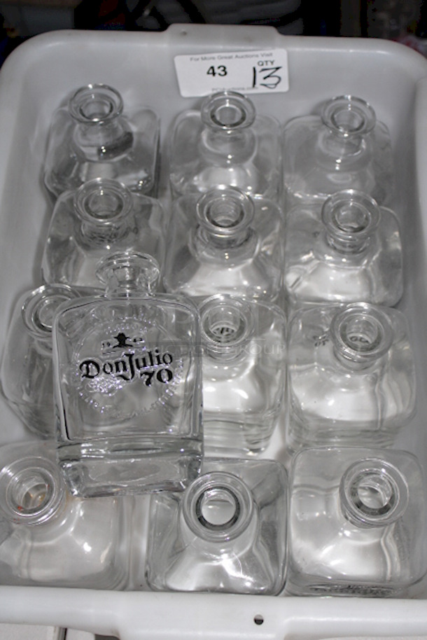 AWESOME! Bus Tub Full of Don Julio 70 Bottles 750ml. Perfect For Decor. Empty, Clean & Sanitized. 13x Your Bid - Image 3 of 5