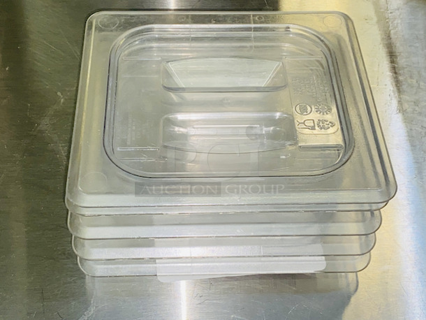 SET of 5 Cambro 1/6 Pan Lids. 

5x Your Bid - Image 3 of 3