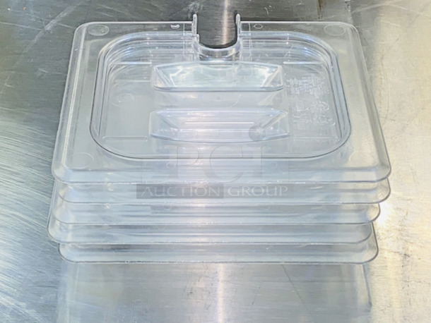 Set of 5 Cambro Slotted Lids. 

5x Your Bid - Image 2 of 3