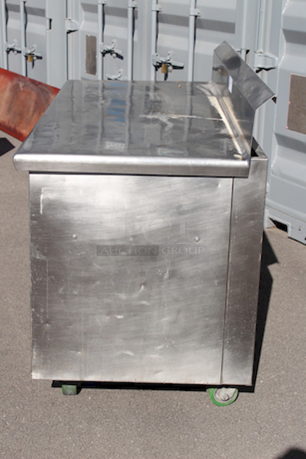 Stainless Steel Work Top On Cabinet Base W/ (2) Shelves 60x30x43 - Image 4 of 7