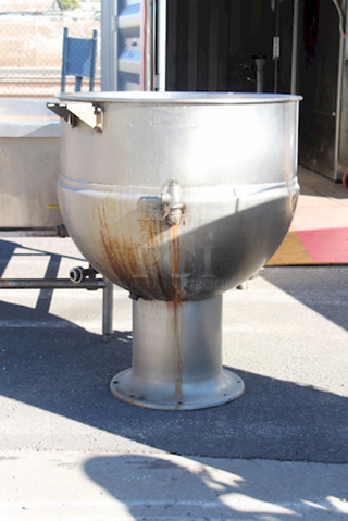 Groen PT-60 60 gal Steam Kettle - Stationary, 2/3 Jacket, Direct Steam 31x39.