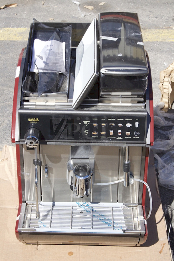 BRAND NEW SCRATCH & DENT! Gaggia Concetto Evo Duo Super Automatic Espresso Machine - 208V - Arrived Factory Tested & Working, Broken Plastic Hopper

 - Image 2 of 5