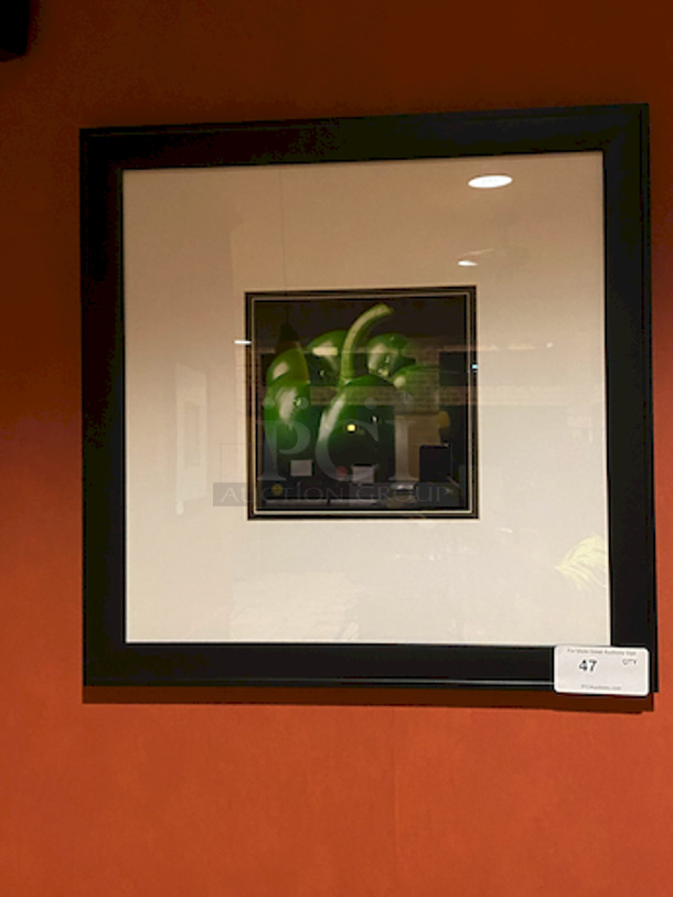 BEAUTIFUL! Framed Wall Art. 26x1x26 - Image 1 of 1