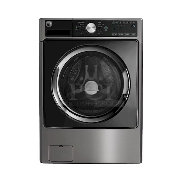 IN THE BOX! Kenmore Elite 41783 4.5-cu ft Stackable Steam Cycle Smart Front-Load Washer (Metallic Silver) ENERGY STAR. S/NO.:808KWWZ2P873 Compatible With (Lot# 26) Dryer Models #81782 & 91782. Washer Only. 120-VAC, 60-Hz - Image 1 of 4