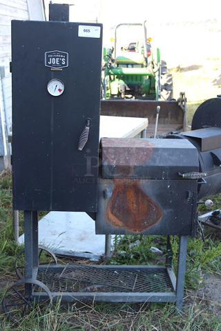 Oklahoma Joe's Bandera Offset Smoker and Charcoal Grill