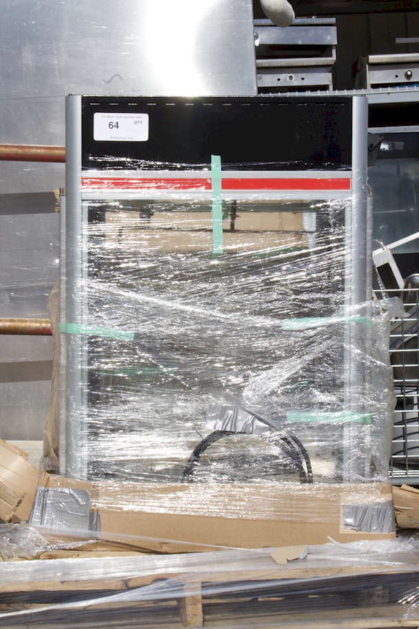 BRAND NEW SCRATCH & DENT! 
Hatco FSDT-1 Flav-R-Savor Humidified Hot Food Holding & Display Cabinet With 4 Tier Circle Rack - No Visible Damage  - Image 2 of 5