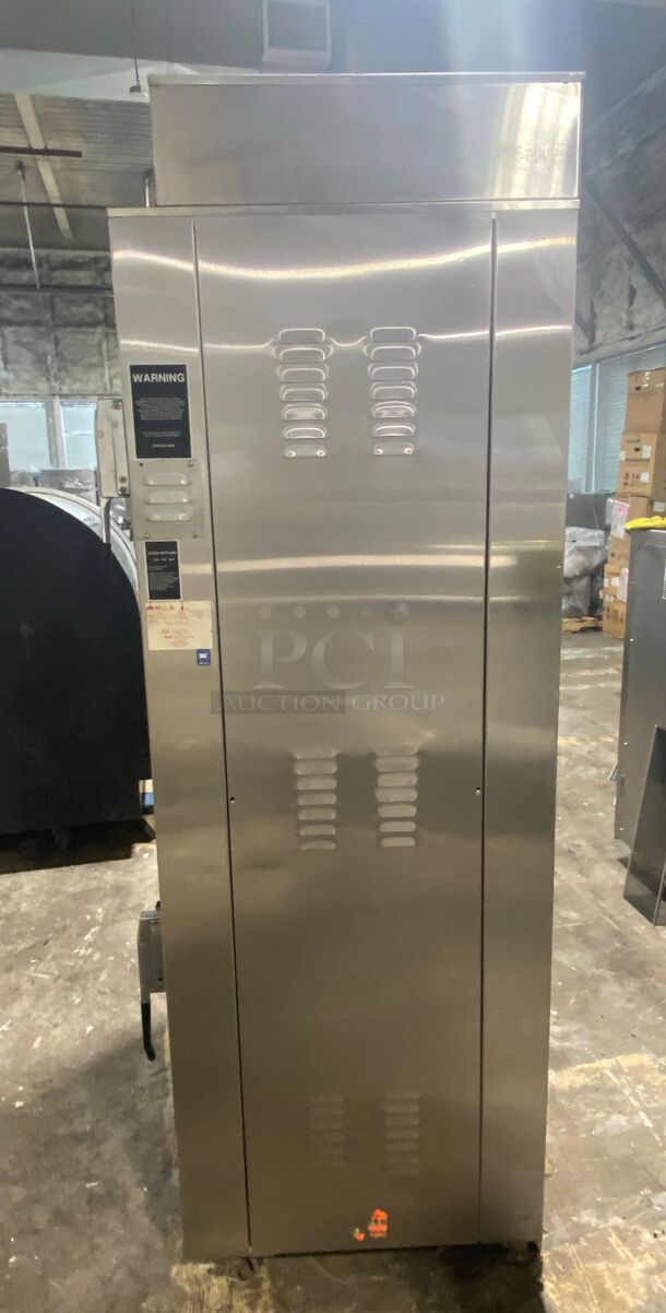 Nuvu Subway Edition Commercial Double Deck Baking Oven/Proofer Combo! With View Through Doors! All Stainless Steel! On Casters!
 - Image 3 of 4