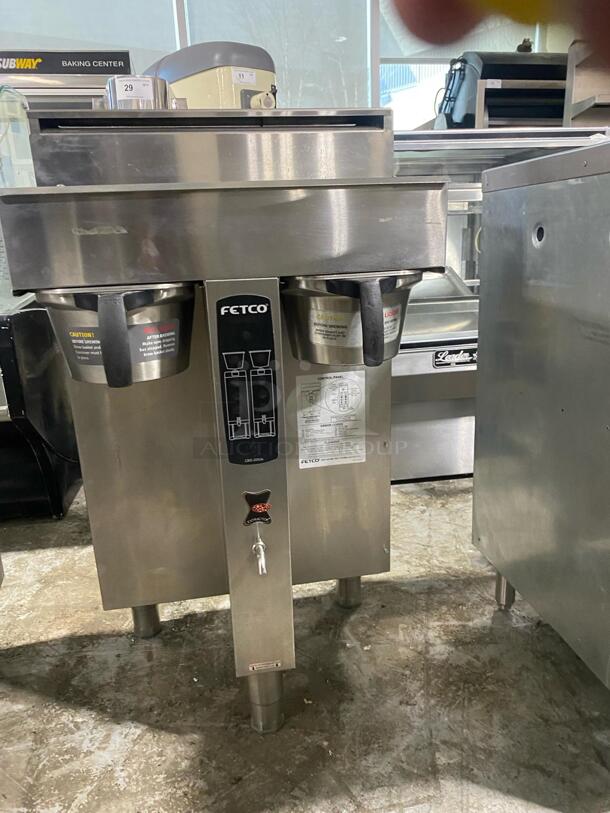 Fetco Model CBS-2052e Stainless Steel Commercial Countertop Coffee Machine
 - Image 1 of 5