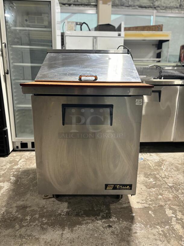 True TSSU-27-12M-C-HC ADA 27" TSSU Series Mega Top Sandwich/Salad Prep Table w/ Refrigerated Base, 115v
 - Image 6 of 8
