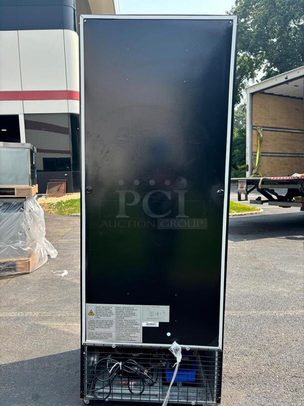 Dukers DSM-19R Commercial Single Glass Swing Door Merchandiser Refrigerator
 - Image 2 of 5