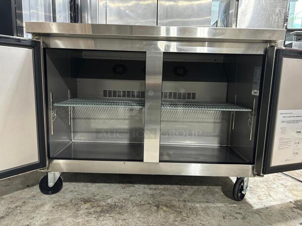 Dukers DUC48F 1/2 HP Two-Section Reach-In Undercounter Freezer - 110v/60/1-PH - Image 6 of 7