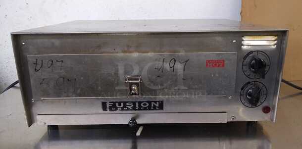 Fusion Commercial Grade Pizza Oven 120 V 1450 Watts Counter Top Size Model #508 - Image 1 of 6