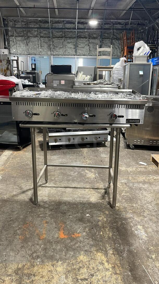 Brand New Dukers DCCB48 48"W Gas Countertop Charbroiler - 140,000 BTU - Image 5 of 5