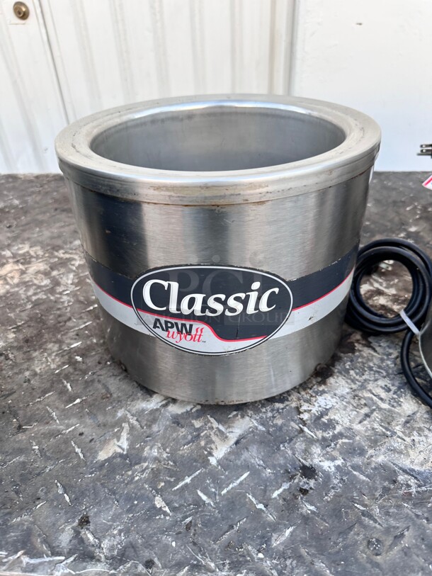 APW RW-2V 11 qt Countertop Soup Warmer w/ Thermostatic Controls, 120v Tested and Working - Image 4 of 5