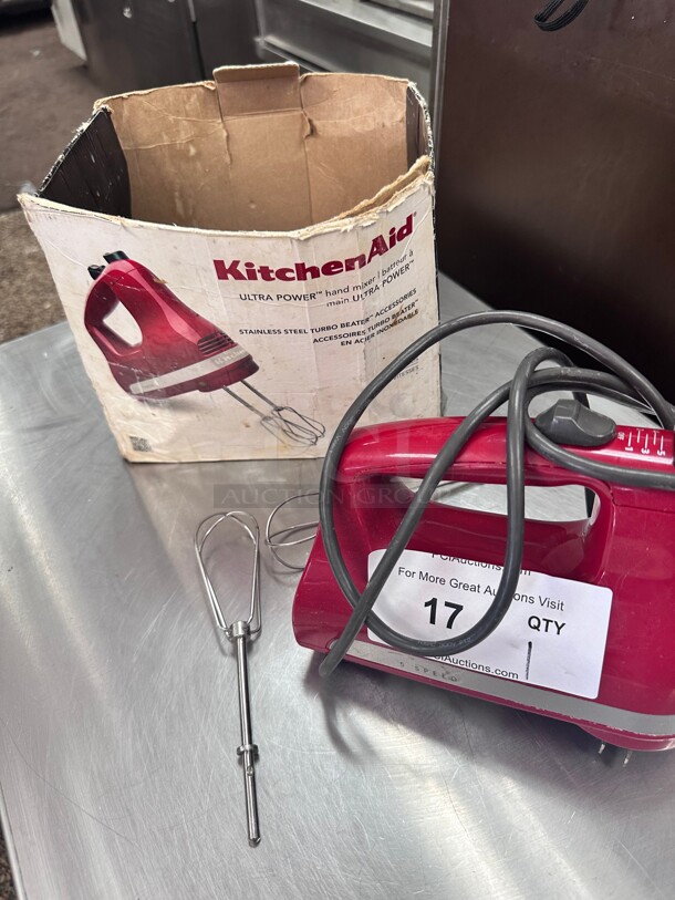 Working Kitchen Aid Stainless Steel Turbo Beater  - Image 2 of 4