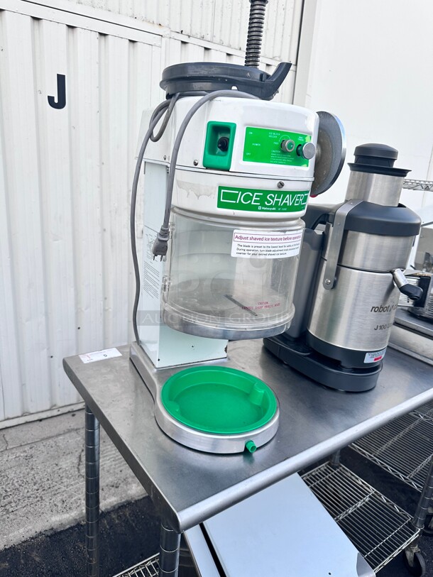 Late Model Hatsuyuki HF-500E Commercial Heavy Duty Block Ice Shaver - 120V NSF Tested and Working - Image 5 of 8