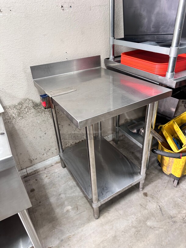 Stainless Steel Table 24x30 - Image 5 of 6