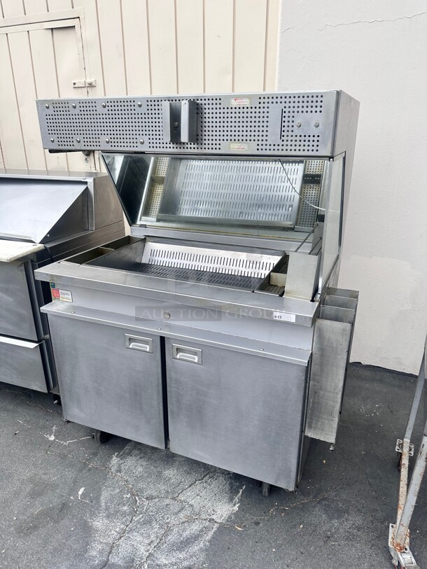 Marshall Air RR5-48.5LT ThermoGlo Fryer Dump Station 220 Volt 1 Phase  - Image 8 of 9