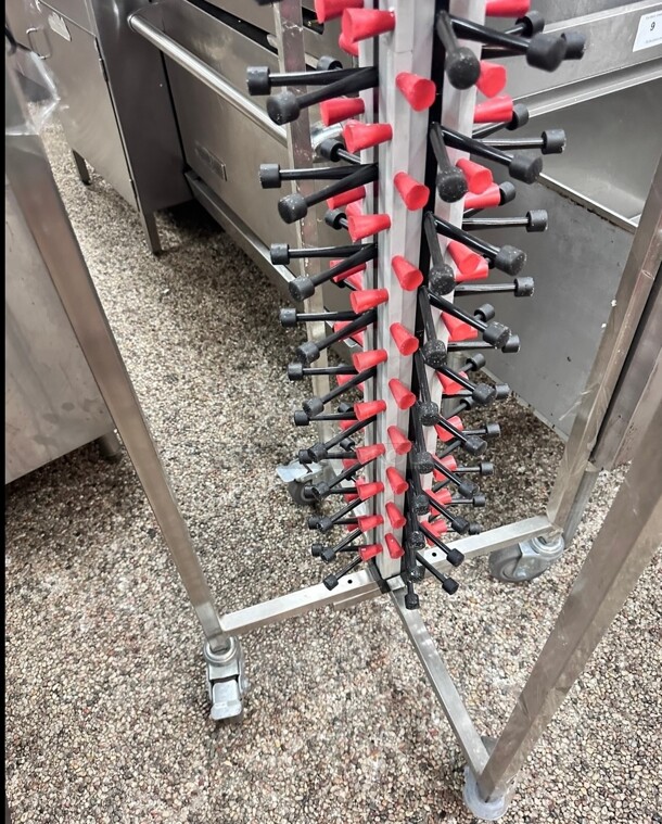 Plate Mate PM84-120 Mobile Plate Rack Holds 84 Plates - Image 8 of 8