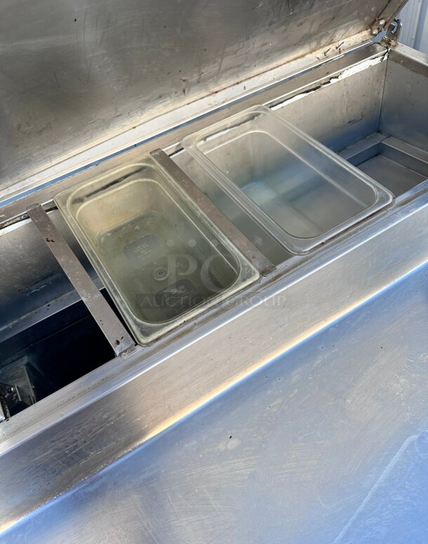 Blue Air BCPP-100 Commercial Pizza Table 115 Volt Working - Image 8 of 8