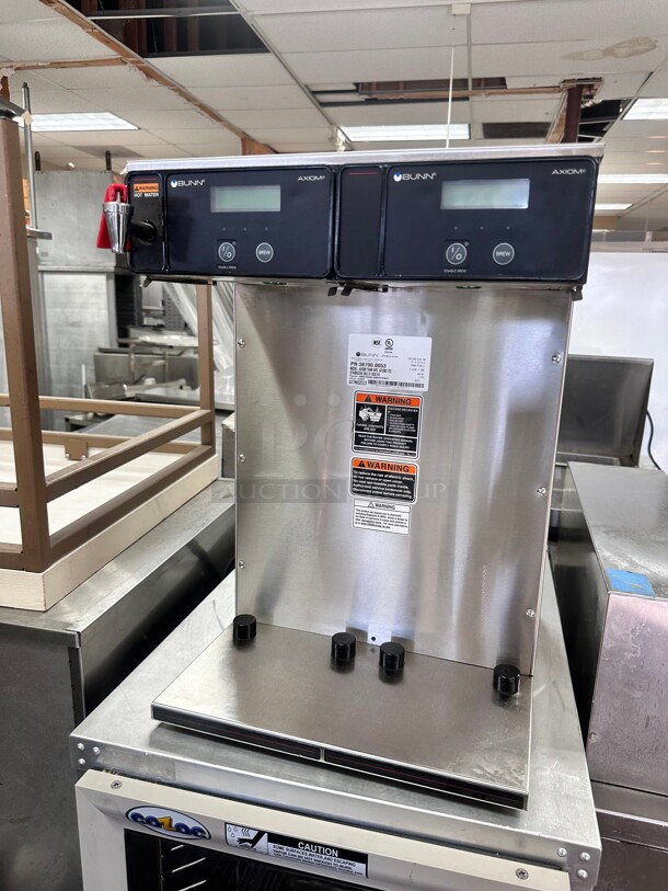 Excellent Bunn 38700.0013 Axiom APS Twin Airpot Coffee Brewer - 120/220V Tested and Working - Image 3 of 7