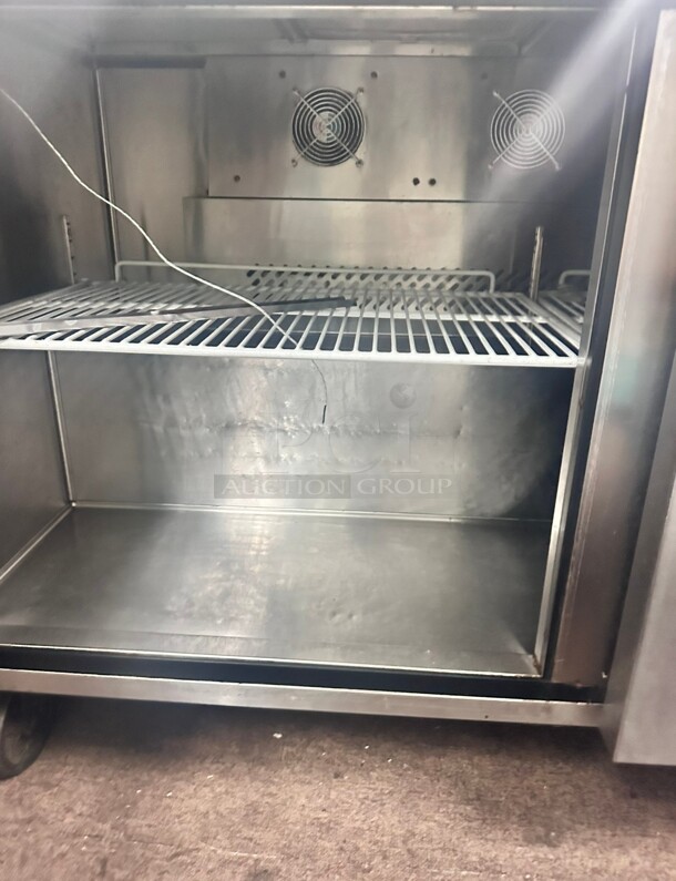 Atosa MSF8307GR 60" Double Door Sandwich/Salad Mega Top Prep Table 115 Volt Working - Image 9 of 11